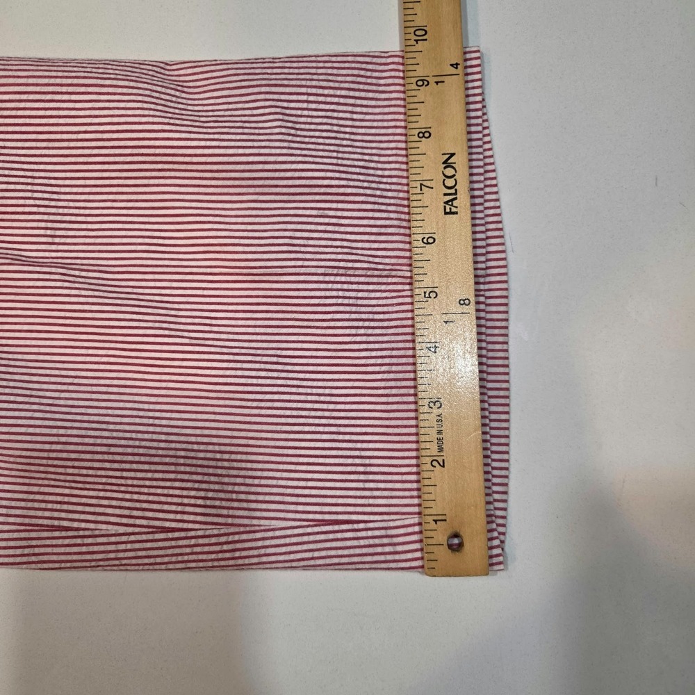 Bills Khakis Parker Seersucker Red Stripe Pants Mens 42 Made In USA Standard Fit - Picture 11 of 13